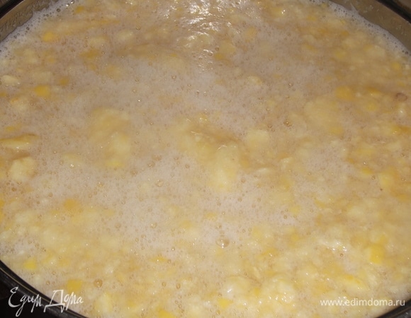 Соединить лимоны с сиропом.