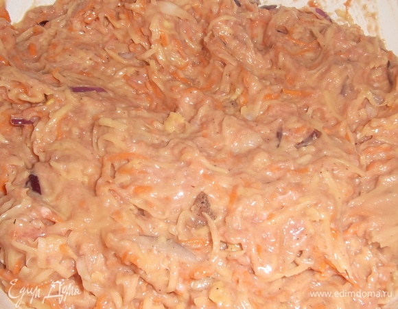 Еще раз все хорошо перемешать до однородной массы.