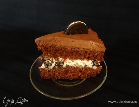 Торт получается ооочень нежным, просто тает во рту.