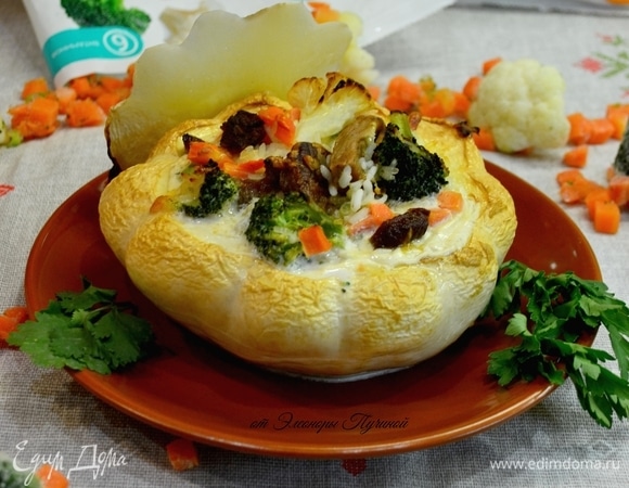 Подаем наш «живой» и полный витаминов горшочек своим любимым!