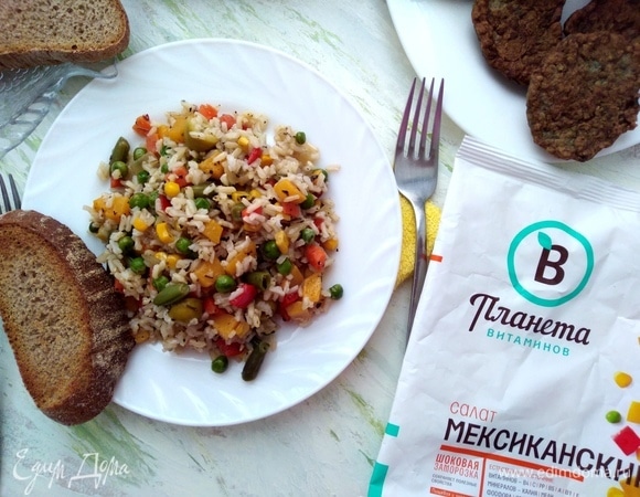 Подавать как гарнир к котлеткам или рыбе. У меня были печеночные котлетки.