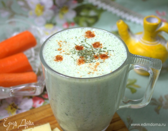 Сверху добавила укроп и кайенский перец для большей пикантности.