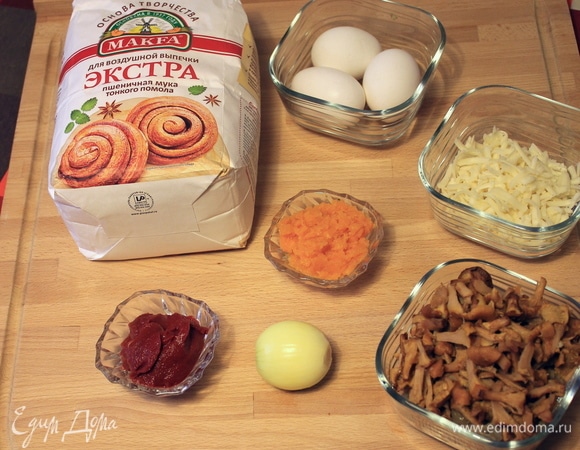 Подготовим все необходимые ингредиенты.