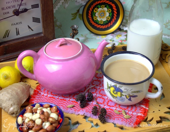 Чай самодостаточный, насыщенный, вкусный.