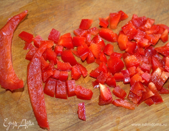 Я еще взяла немного перца для красоты.