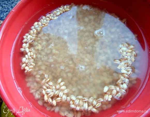 Промыть несколько раз.