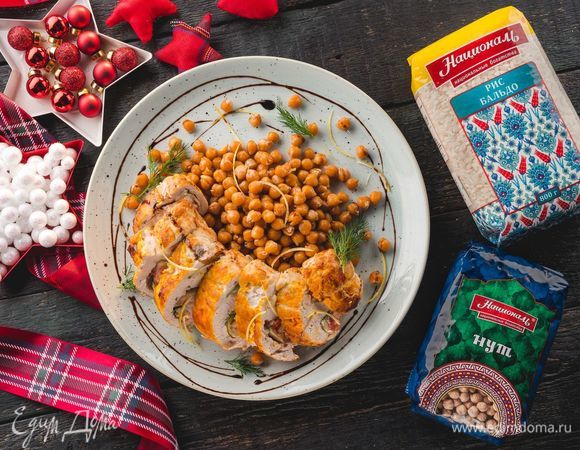 Подавайте готовые рулетики с нутом. Приятного аппетита!