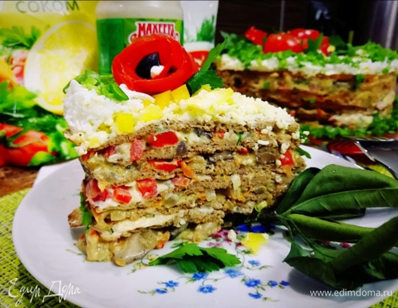 Отрезаем кусочек и угощаемся. Приятного аппетита!