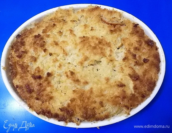 Выпекать в горячей духовке при температуре 180°C в течение 40 минут.