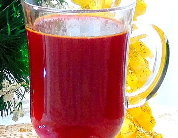 Налейте в бокалы и подавайте. Вкусно как горячим, так и холодным.