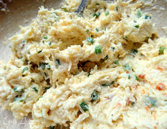 Перемешать массу.