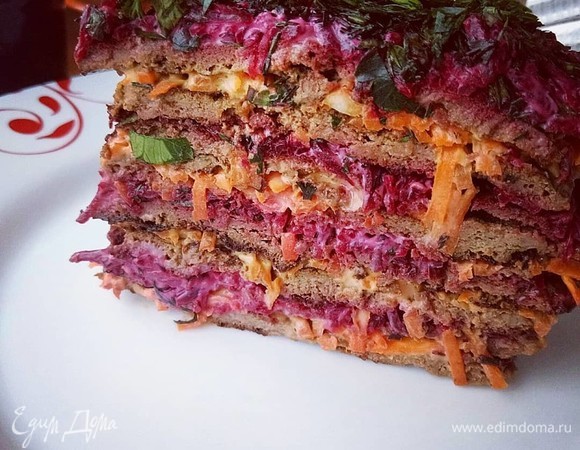 В разрезе видно, какие красочные слои получаются.