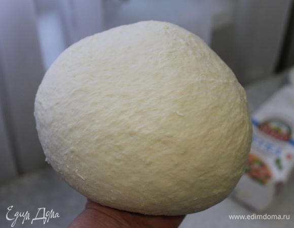 Готовое тесто заверните в пакет и отправьте в холодильник на 12–24 часов для созревания.