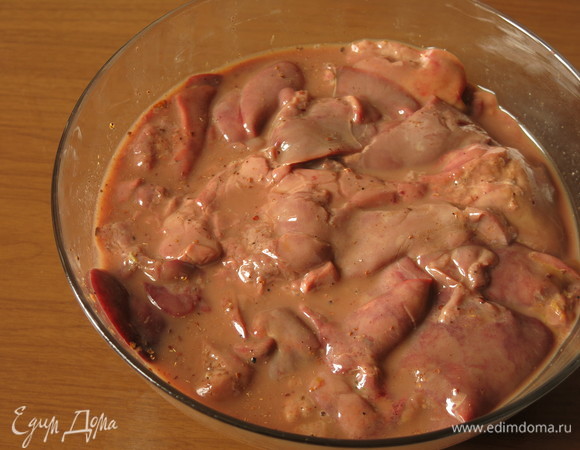 И ставим мариноваться на 1 час.