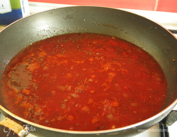 Даем закипеть.