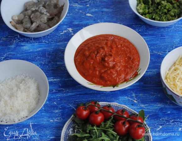 Креветки и брокколи — отличное сочетание!