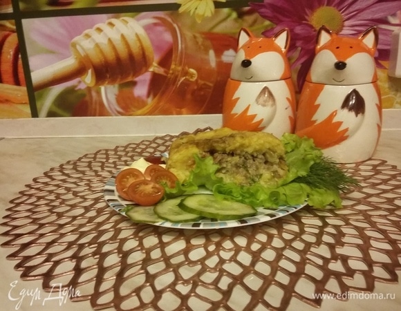 Или на порционной тарелке. Приятного аппетита!