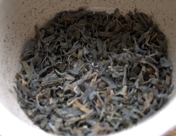 Очень удобно держать морскую капусту дома в сухом виде.