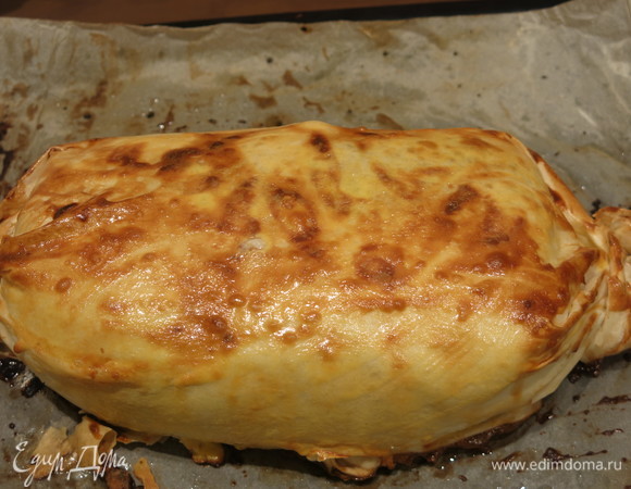 Запекаем 25–30 минут при 200°C в духовке.