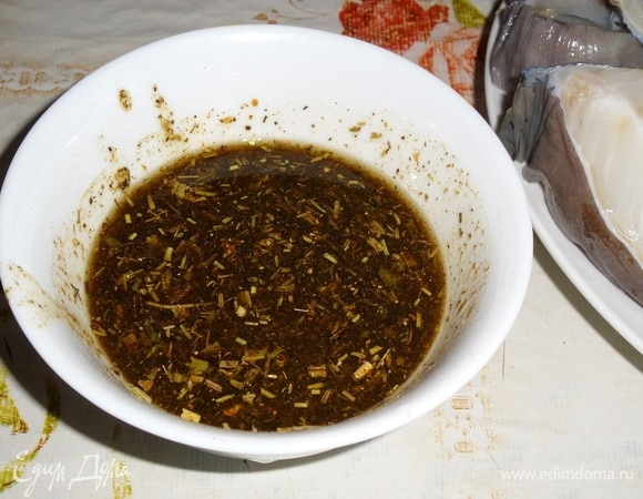 Хорошо перемешиваем массу. Маринад готов.