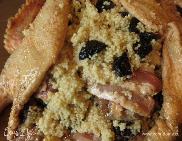 Сверху закрываем кашей.