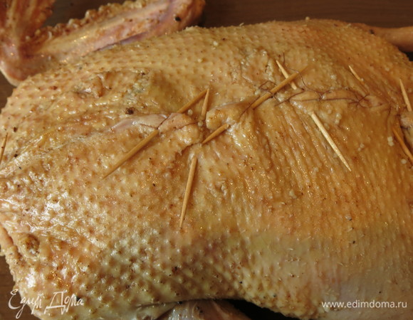 Сшиваем утку.