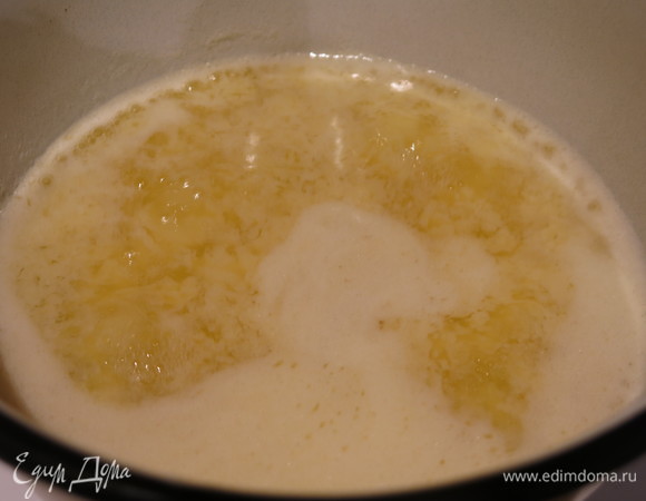 Процеженную часть еще раз нагреваем.