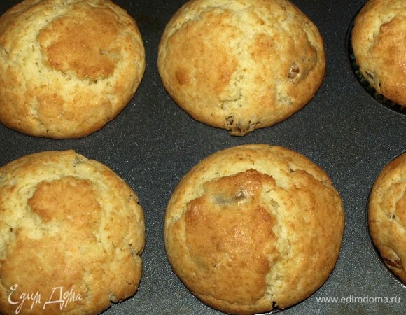 Достаем готовые маффины. Даем остыть.