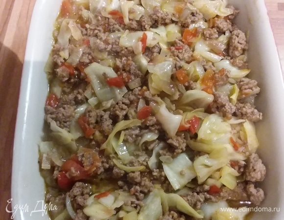 Переложить в форму для запекания.