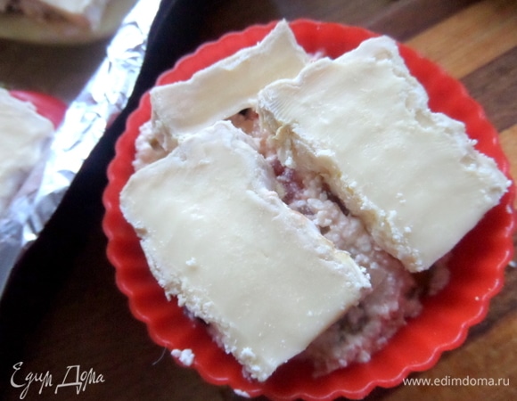 Или просто начинку в формочке.