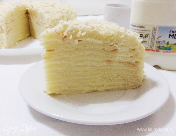 Нежнейший кусочек торта. Приятного чаепития!