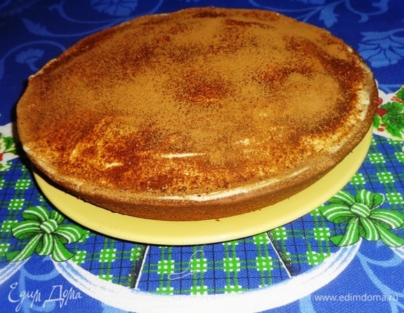 Вкусный и ароматный пирог готов.