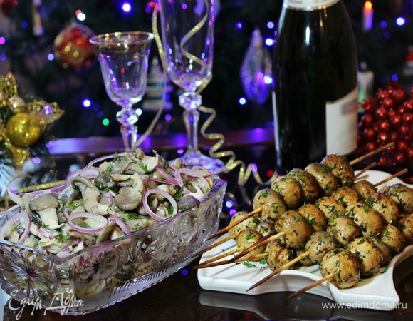 Вкусная и ароматная грибная закуска готова.