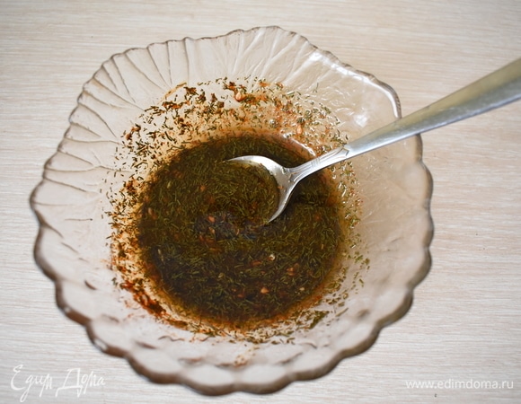 Смешиваем все ингредиенты.