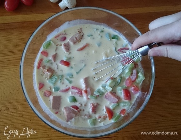 Все хорошо перемешайте.