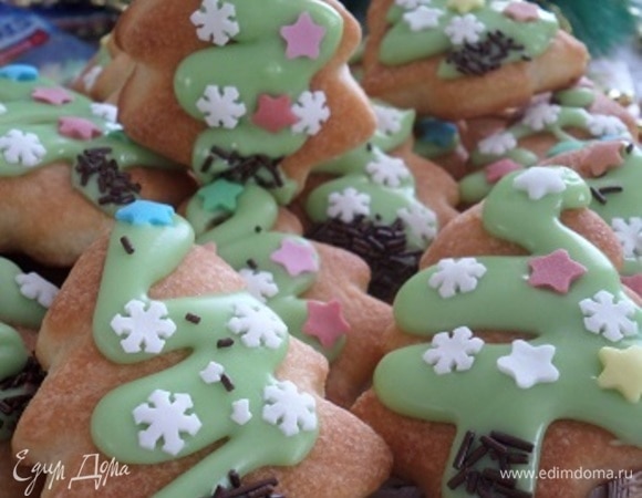 Подаем печенье или дарим)