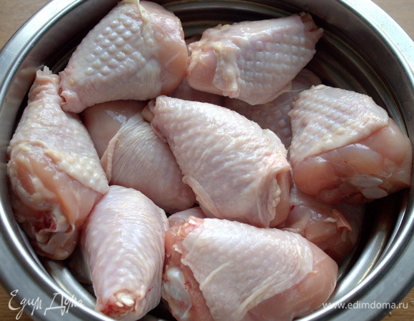 У меня набор ножек с короткой косточкой.