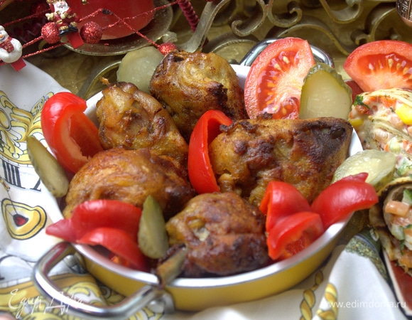 Подаем на праздничный обед или ужин.