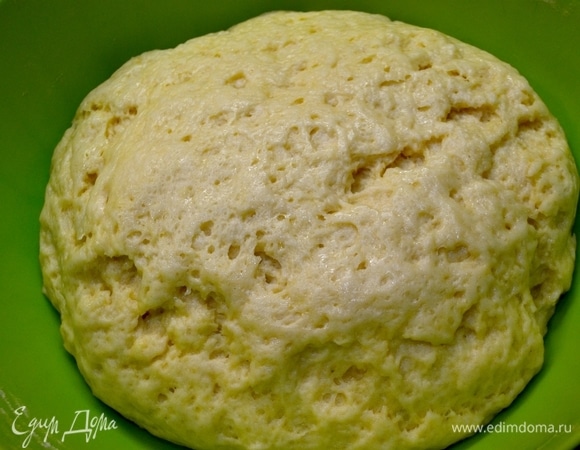 Тесто получается очень живым и податливым!