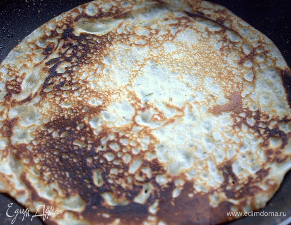 Жарим до румяности с двух сторон.