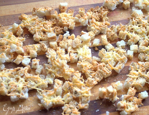 Пусть пока сухарики остужаются.