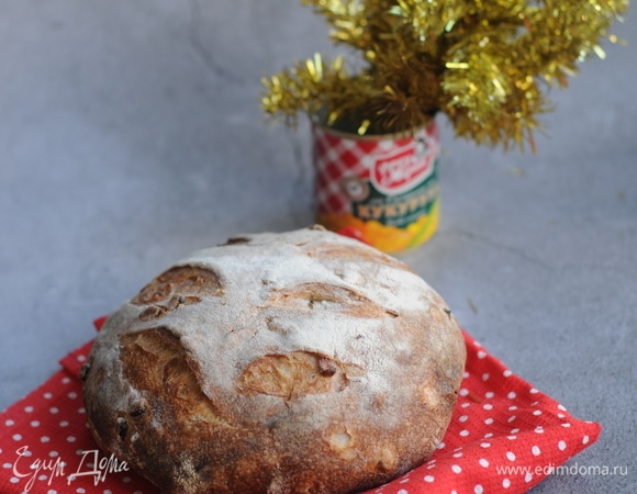 Даем остыть, если устоите от аромата и не отломите хрустящую корочку!