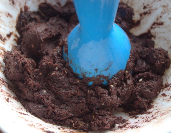 Взбить блендером.