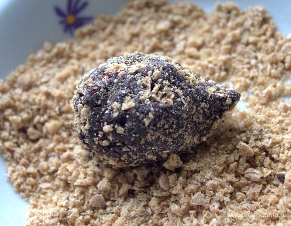 Лепила форму по типу «Картошки» и получились «Ежики».