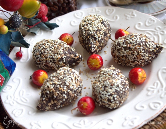 Вкус шоколадно-ореховый.