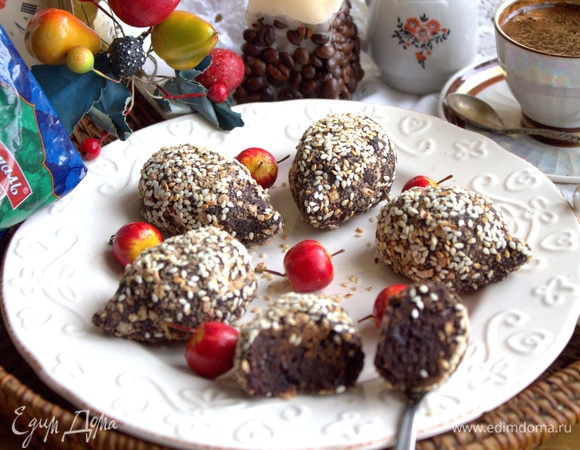 Структура тоже как у «Картошки», поэтому можно есть ложкой или откусывать.