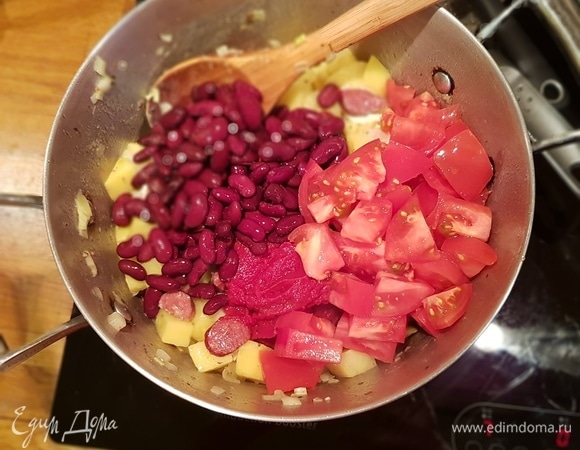 Все активно перемешиваем.