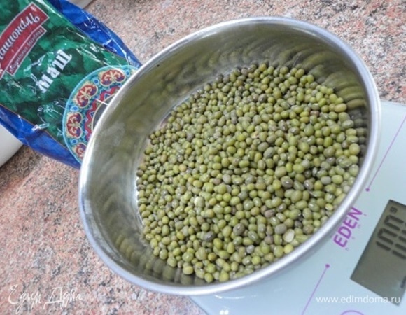 Маш ТМ «Националь» (100 г — это полстакана) промыть.