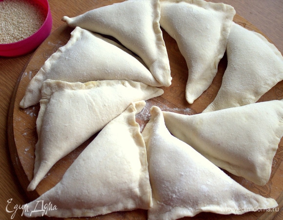 Начинки хватит на 10 пирожков.