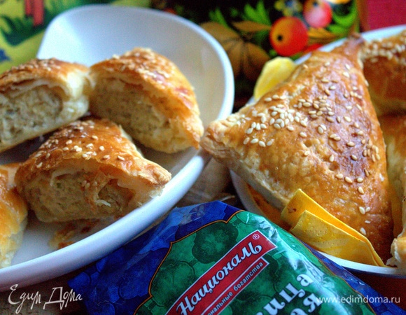 В остывшем виде они тоже вкусные, тесто остается хрустящим.